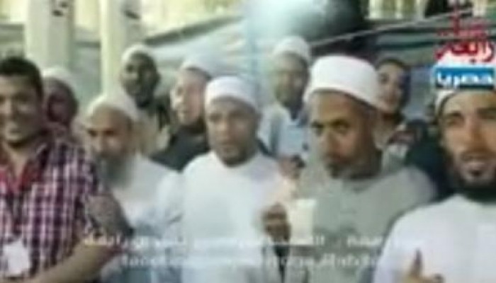 بالفيديو .. علماء وشيوخ الأزهر وتكبيرات العيد من رابعة العدوية