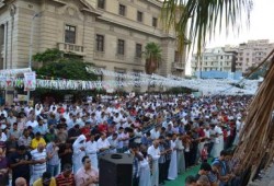 مئات الالاف ينتفضون تأييدا للشرعية فى مليونية «عيد النصر » بالاسكندرية