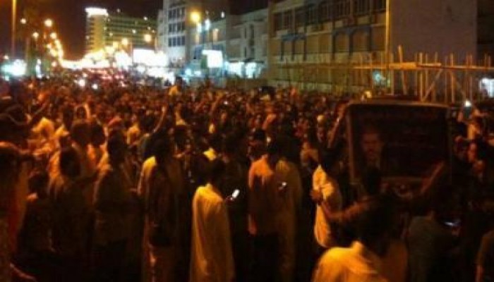 بالفيديو تظاهرات في العريش تزامنا مع دعوات مليونية عيد النصر