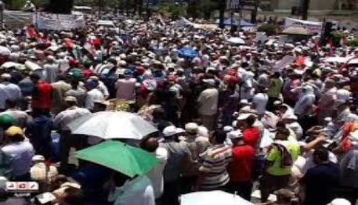 تظاهرات  بالإسماعيلية في جمعة إسقاط الانقلاب العسكري الدموي