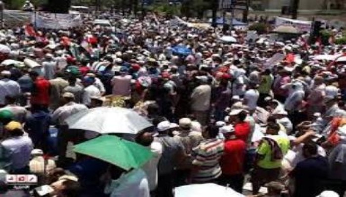 تظاهرات  بالإسماعيلية في جمعة إسقاط الانقلاب العسكري الدموي