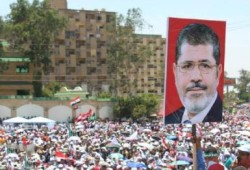 تظاهر عشرات الالاف بالفيوم دعما للشرعية