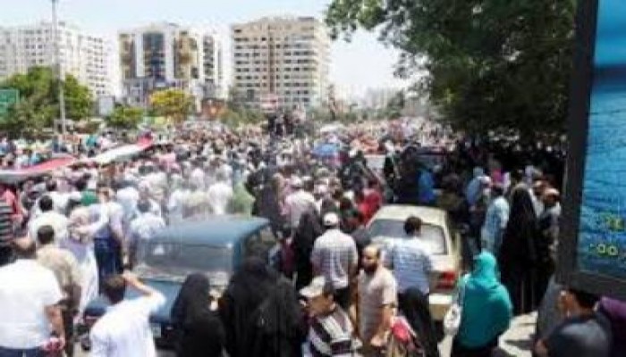 بالفيديو إنطلاق مسيرات مليونية إسقاط الانقلاب بالاسماعلية