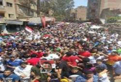 بالفيديو.. عشرات الآلاف يتظاهرون في مطروح رفضا للانقلاب الدموي