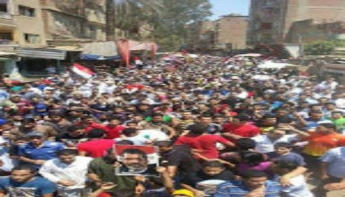 بالفيديو.. عشرات الآلاف يتظاهرون في مطروح رفضا للانقلاب الدموي