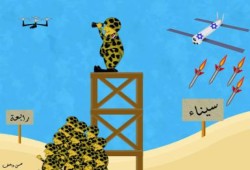 كاريكاتير: الجيش المصري في عهد السيسي