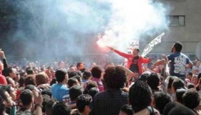 مسيرة الالتراس بمدينة طنطا رفضا للانقلاب العسكري (فيديو)