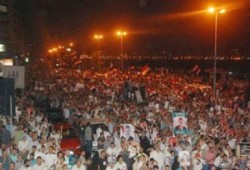 التحالف الوطني لدعم الشرعية بالاسكندرية ينظم 52 مسيرة رفضا للانقلاب