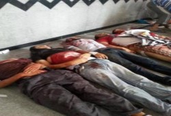 بلطجية و شرطة الانقلاب تمنع سيارات الإسعاف من إنقاذ مصابي "رابعة"