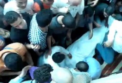 جنازة الشهيد م. ايمن الشافعي نائب أمين عام حزب الحرية والعدالة بالغربية (بث مباشر)