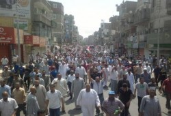 مسيرة حاشدة في قنا بجمعة الغضب
