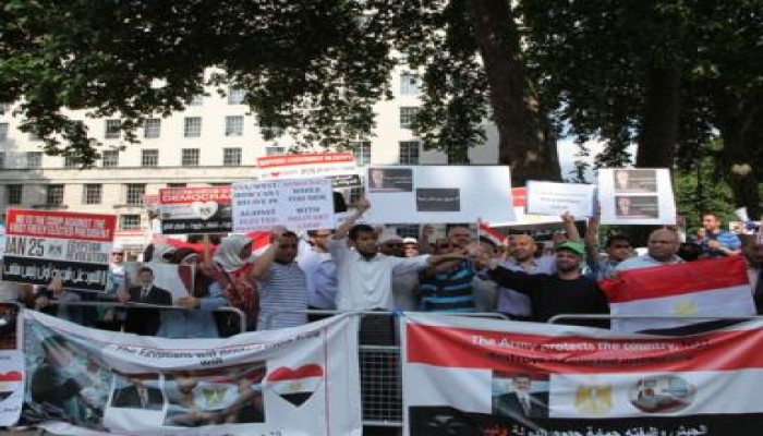 مظاهرات في عواصم العالم تنديدا بمجازر الانقلابيين