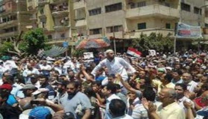 أنصار الشرعية بالمعادى ينضمون لوقفة مصر القديمة