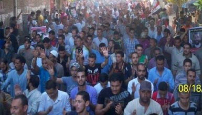 المنيا ضد الانقلاب .. عشرات الآلاف في مسيرات "القرى" فضلا عن المدن