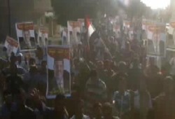 عشرات الآلاف  في العريش يتظاهرون ضد عصابة السيسي (بث مباشر)