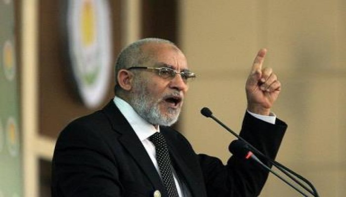 حبس المرشد العام 15 يوما بعد تلفيق تهمة أحداث الاتحادية