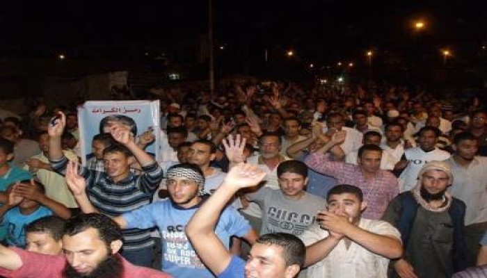 برج العرب تواصل رفضها للانقلاب العسكرى الدموى