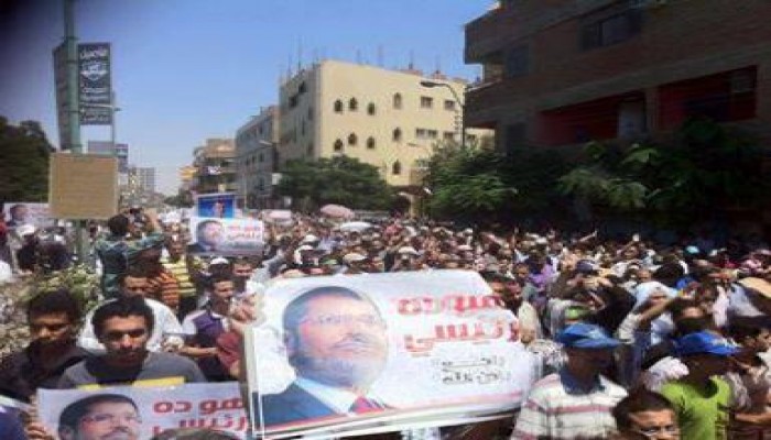 عشرات الآلاف في شوارع بني سويف في مسيرة حاشدة جمعة الشهيد (بث مباشر)
