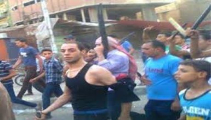 داخلية الانقلاب تعترف: مقتحمو كنيسة الأنبا موسى بالمنيا "مسجلو خطر"