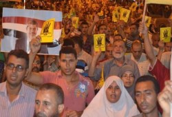 مسيرة تجوب شارع جمال عبد الناصر بميامي رفضا للانقلاب الدموى