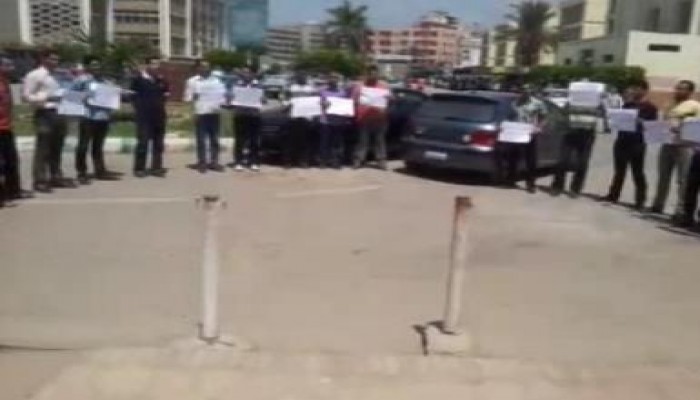 مظاهرة طلاب ضد الانقلاب بجامعة طنطا لرفض الانقلاب العسكري (فيديو)