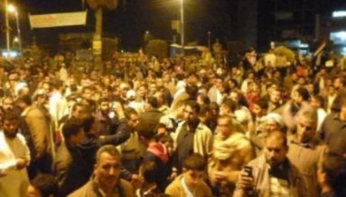 بالفيديو .. أهالى ابو سليمان يرفضون الإنقلاب العسكري بالإسكندرية