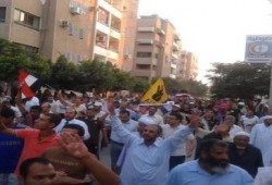 ثاني أيام "الشعب يقود ثورته" الثوار فى الاسماعيليه  يهتفون:سيسي ياجبان الشعب لن يهان