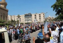 مسيرة الزقازيق الشعب يقود ثورته (صور)