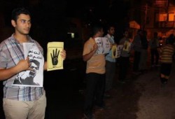 وقفة شباب ضد الانقلاب بدسوق بكفر الشيخ (صور)