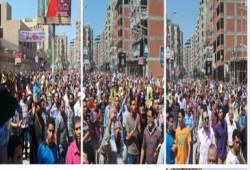 بالفيديو والصور طنطا تغير خريطة الانقلاب بانتفاضة قوامها 100 ألف متظاهر