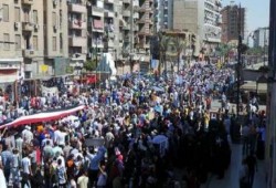 السويس تخرج عن بكرة ابيها في جمعة الحسم (صور)