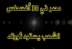 بالفيديو مصر في 30 أغسطس  ضد الانقلاب  الملايين في 27 محافظة