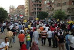 مسيرة ضخمة بالاسماعيلية في مليونية الانقلاب هو الارهاب (صور)