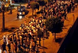 مسيرات عدة بالعاشر من رمضان في مليونية "الانقلاب هو الارهاب"