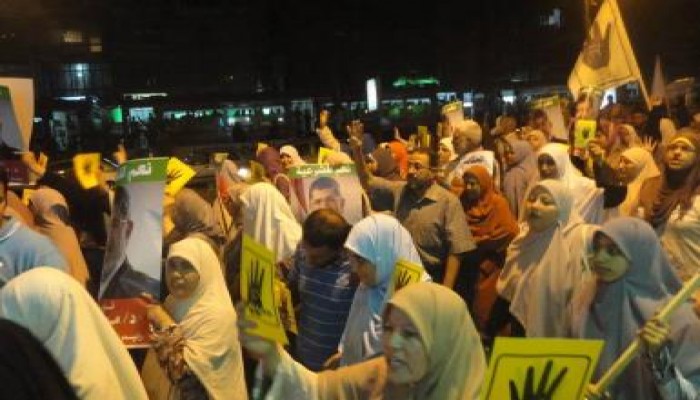 مسيرات ليلية بشوارع فليمنج ووينجت بالإسكندرية لرفض الانقلاب الدموى العسكرى