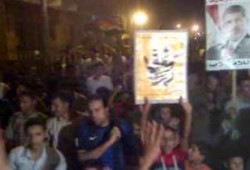 مسيرة ليلية بقرية أم دينار بالجيزة رفضا لحكم العسكر (فيديو)