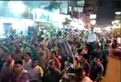 أبو كبير بالشرقية تنتفض بمسيرة ليلية ضخمة ضد الانقلاب العسكري (فيديو)