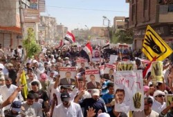 مظاهرات ضخمة بالعريش في جمعة الشعب يحمي ثورته (صور)