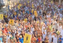 من أروع مشاهد مليونية الشعب يسترد ثورته من محافظة الفيوم