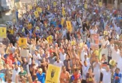 من أروع مشاهد مليونية الشعب يسترد ثورته من محافظة الفيوم
