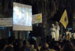 وقفة وعرض سينمائي ببرج العرب بالاسكندرية لرفض الانقلاب العسكري (فيديو)