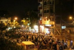 رغم حملة الاعتقالات اليومية: أهالي بني سويف ينظمون مسيرة ليلية ضخمة ضد حكم العسكر (صور)