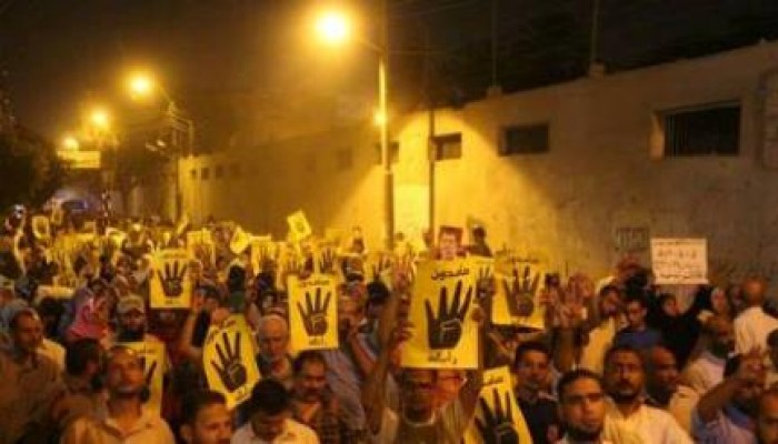 بني سويف تتحدي الانقلابيين بمظاهرات ليلية عارمة رفضا للانقلاب (صور)