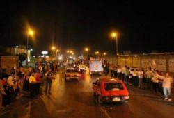 وقفة وسلسلة بشرية بالعوايد بالاسكندرية ضد حكم العسكر