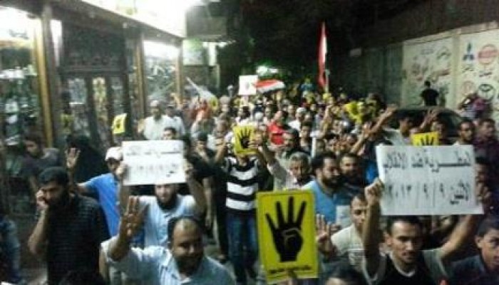 مسيرة "المطرية" ضد الانقلاب الاثنين 9-9 (صور)