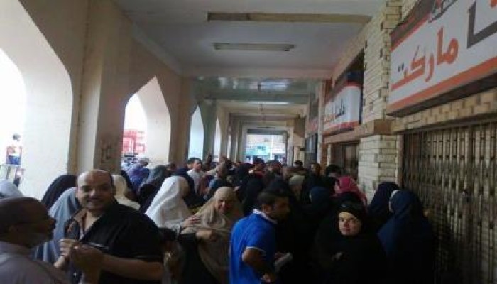 صورة وتعليق من داخل  منفذ توزيع التموين بمجمع فيصل بالسويس