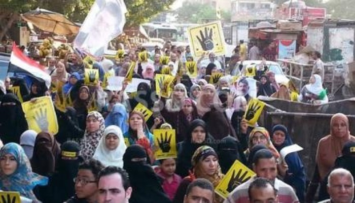 مسيرة قوامها 100 ألف  فى شارع السودان فى طريقها الى فيصل و الهرم
