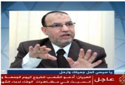 د. عصام العريان يطالب الشعب بالحفاظ علي ثورته