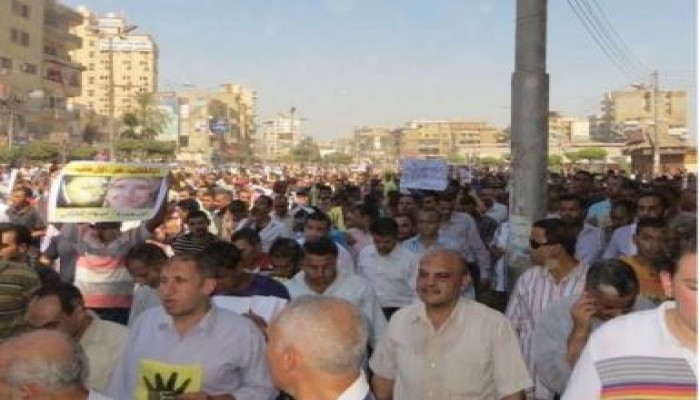 المحلة تلحق بطنطا وتنضم لقطار الثورة بالغربية ..وصدمة علي وجه الشرطة والبلطجية