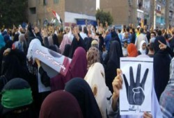 مئات الدراجات النارية تتقدم مسيرة عدنان المالكى بالمنيا